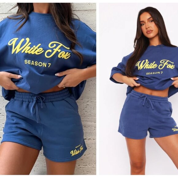 White Fox Season 7 Oversized Tee - Picture 1 of 1